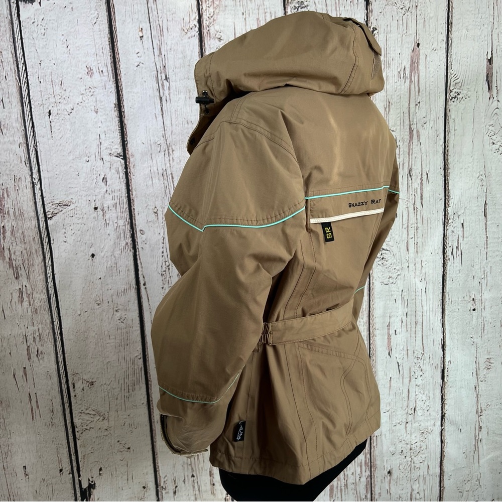 🎉HP🎉 Vintage NEW NWOT NOS Snazzy Rat Norwegian Belted Winter Ski Jacket Small - Picture 6 of 16